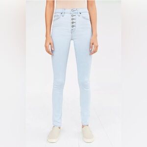 BDG, Urban Outfitters very light blue denim jeans. Button up 27